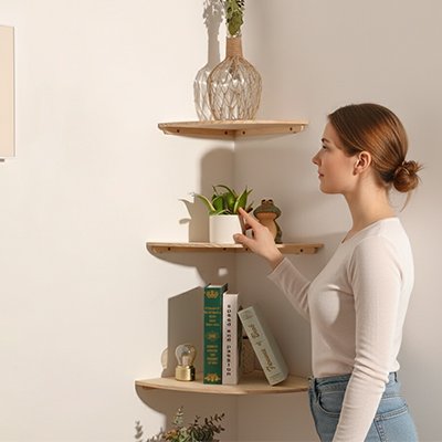 Etagere mural salle de bain | OptimSpace™ – eau bon design