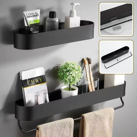 etagere pour douche deux modeles plus deux images carres