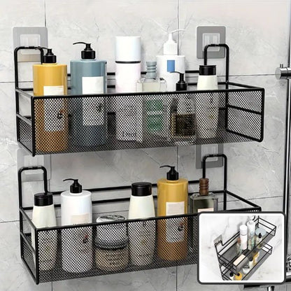 etagere salle de bain trois noires