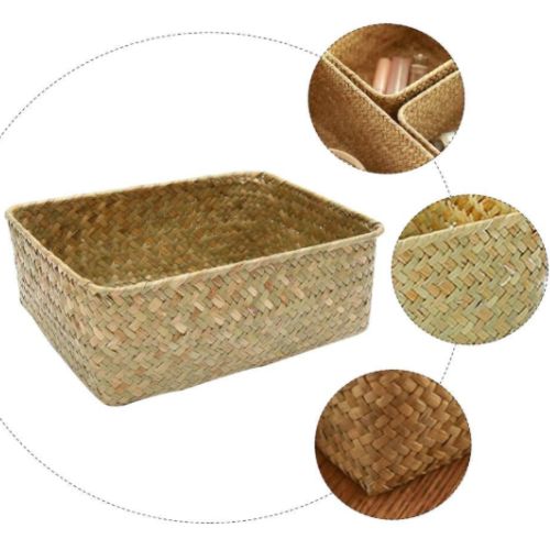 panier rangement osier un plus trois images details