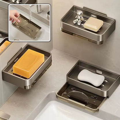 porte savon mural ElegaDry gif