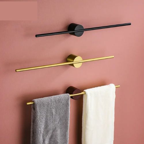 porte serviette mural salle de bain trois serviettes deux grise blanche