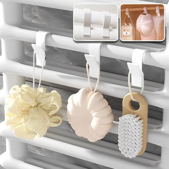 porte serviette salle de bain trois objets suspendus plus deux images