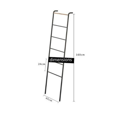 porte serviette sur pied noir dimensions