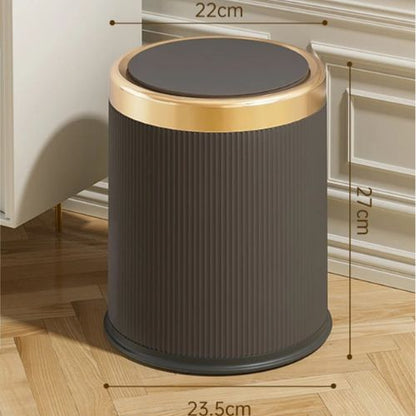 poubelle de salle de bain noire variantes