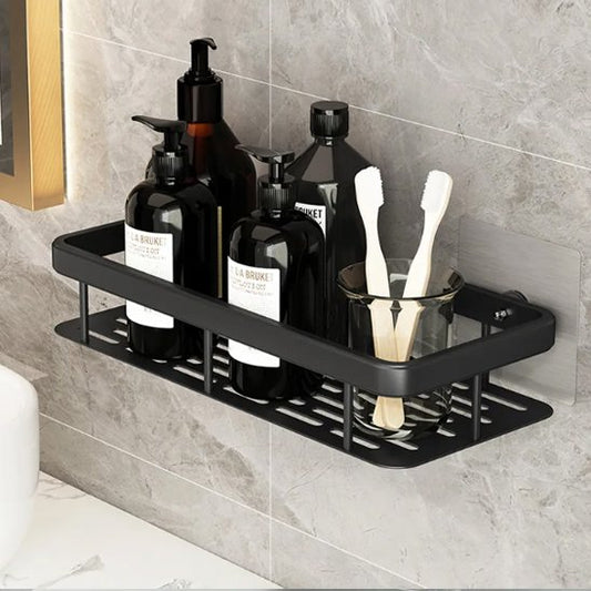 rangement douche noir variante